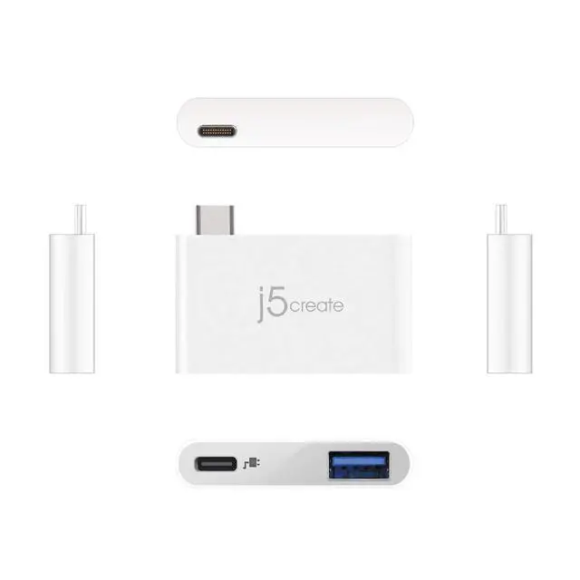 Alt view image 3 of 5 - USB-C 3.1 Charging Bridge- USB 3.1 Gen1/Gen2 | 10 Gbps | Power Delivery | Compatible with MacBook, Chromebook, XPS 13/15, and Most USB Type-C Devices