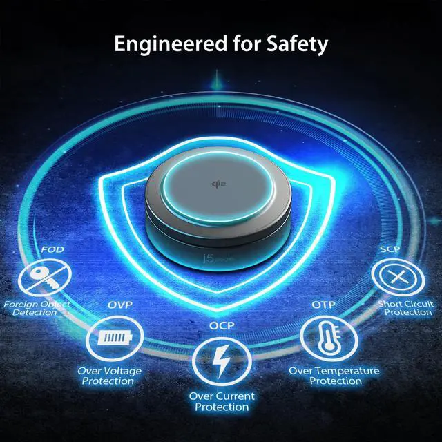 Alt view image 4 of 7 - Qi2 3-in-1 Zinc Alloy Magnetic Wireless Charging Station for iPhone/Apple Watch/AirPods | 15W Fast Charging | Adjustable Phone/Watch Stand, Rotating Base | Foldable Travel Design (JUPW3515)