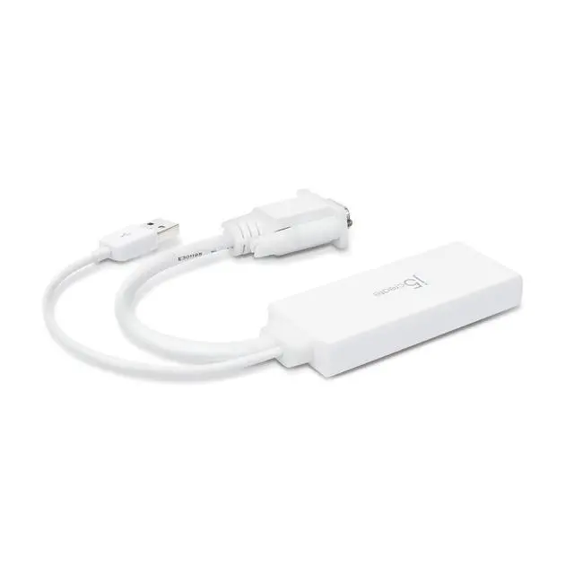 Alt view image 5 of 6 - HDMI to VGA Adapter- 4K 1080p @ 60 Hz | 1.62 Gbps and 2.7 Gbps | Compatible with Apple iMac or MacBook, PC, HDTV, Projectors and More