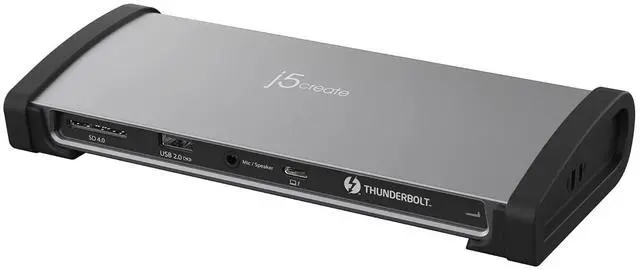 Main image of 8K Thunderbolt 4 Docking Station with Max 96W Charging, Single 8K60 or Dual 4K60 Display, Thunderbolt 4 40Gbps, USB 10Gbps, Gigabit Ethernet, SD 4.0, Audio Combo (JTD562)