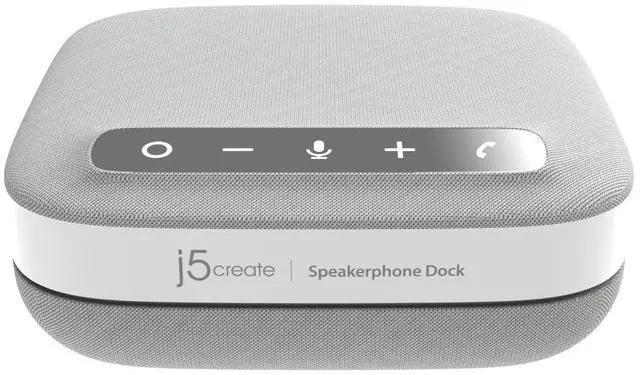 Main image of USB-C 4K Speakerphone Dock, All-in-one Audio Dock for Video Conference, 4K HDMI, USB-A x 2, USB-C, Gigabit ethernet, Pass-Through Charging - Works with Teams, Zoom, and Google Meet (JCDS335)