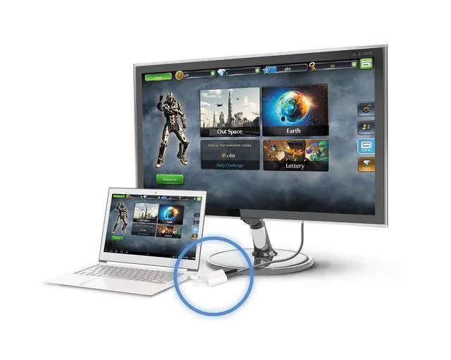 Alt view image 6 of 7 - DisplayPort to DVI Adapter, DP to DVI (Male to Female) Compatible with Computer, Desktop, Laptop, PC, Monitor, Projector, HDTV (JDA134)