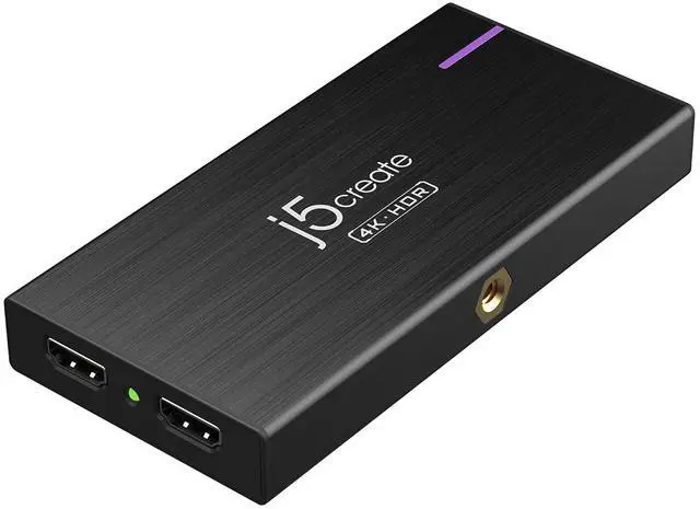 Main image of 4K Game Video Capture Card with PD 60W Pass-Through Charging, Stream and Record 4K Video on PS5, PS4, Xbox, Switch, Work with OBS, Twitch, YouTube (JVA14)
