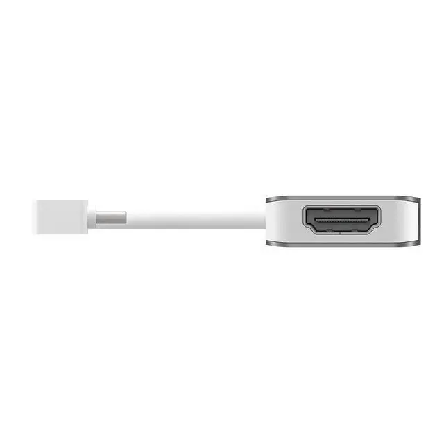 Alt view image 6 of 6 - 5 in 1 Compact USB-C Hub, Type C Adapter with 4K HDMI, 2 USB 3.0 Ports, SD and microSD Card Reader, for MacBook Pro, MacBook Air, XPS, Chromebook, and Other USB C Windows Laptops (JCD372)