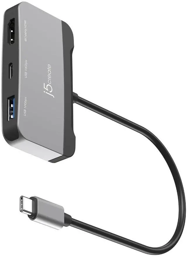 Main image of USB-C to USB 10Gbps & HDMI 4K144Hz Adapter (JCA399G)