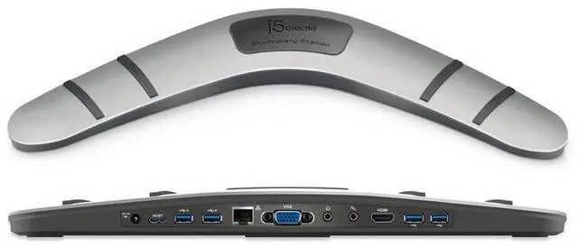 Main image of USB 3.0 Boomerang Docking Station- Full 1080p Resolution | USB 3.0 Host Connection | Gigabit Ethernet | Compatible with Microsoft Windows 7 or Higher and macOS X 10.8 or Later,