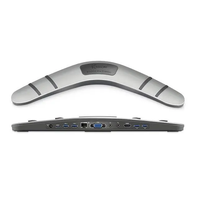 Alt view image 2 of 6 - USB 3.0 Boomerang Docking Station- Full 1080p Resolution | USB 3.0 Host Connection | Gigabit Ethernet | Compatible with Microsoft Windows 7 or Higher and macOS X 10.8 or Later,