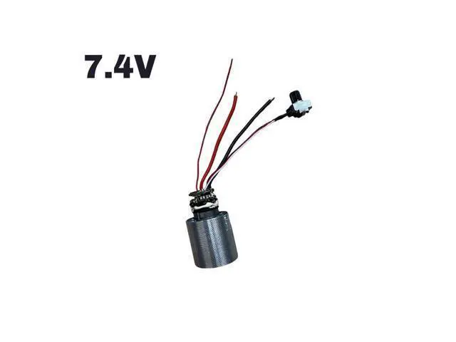 Alt view image 5 of 7 - 29mm Brushless Motor High Speed Jetfan Ducted Jet Fan Air Blower Turbo for Compressed Air Duster Cleaner 130000 RPM 7.4V