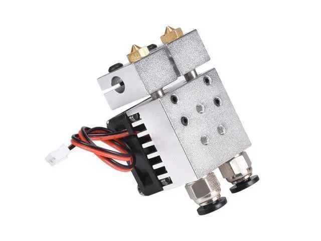 Alt view image 3 of 3 - 3D Chimera Hotend Kit Dual Color 2 IN 2 OUT Extruder Multi-extrusion All metal V6 Dual Extruder 0.4mm/1.75mm 3D printer parts