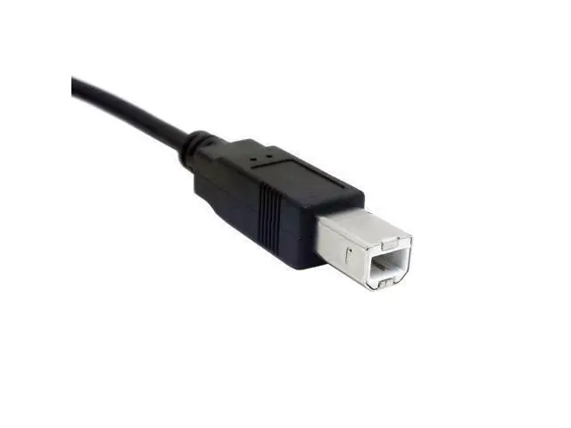 Alt view image 5 of 5 - 80cm Dual USB 2.0 Male to Standard B Male Y Cable for Printer & Scanner & External Hard Disk Drive