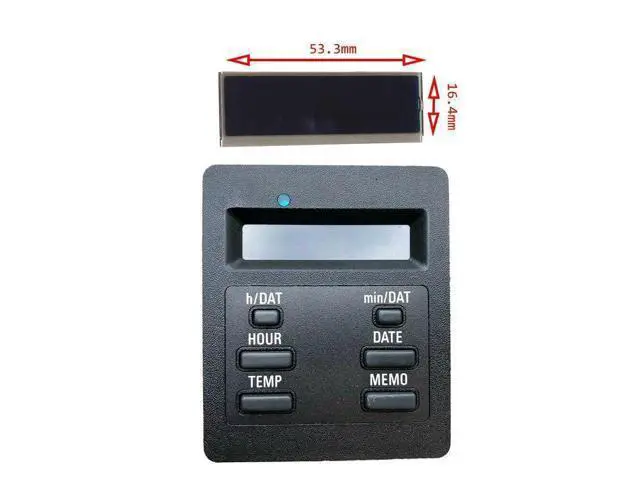 Alt view image 6 of 7 - Car LCD Display 6 Button Computer on Board Display for E28 E30 OBC 325I 318I 325Ix 528 525I 535I 62131377803