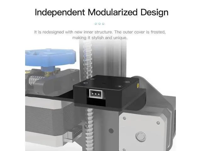 Alt view image 3 of 3 - CREALITY 3D Parts Factory Supply Black Filament Defect Sensor Module Kit For Ender-3 v2/CR-6 SE 3D Printer