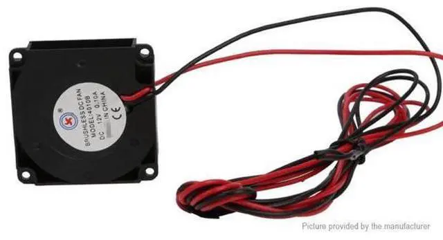 Main image of funssor CR-10 3D Printer Fan 4010 Blower 40MM 40x40x10MM Circle Fan 12V DC Cooler Small Cooling Fan FOR CR-10 3D PRINTER PART