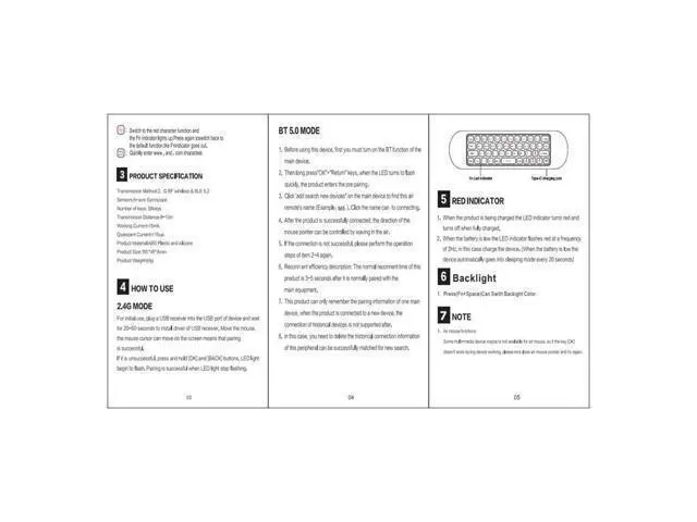 Alt view image 2 of 7 - M5 IR 2.4G Air Mouse Remote Touchpad for Android TV Box PC Mini Wireless Keyboard Flying Mouse(with Color Backlit) Easy to Use