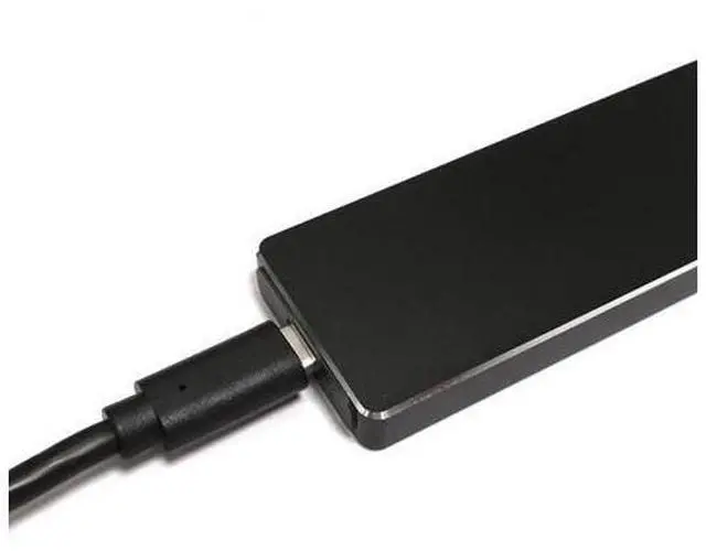 Alt view image 3 of 5 - NGFF External Hard Drive Case, Portable M.2 Hard Drive External Case Type-C HDD Case for Mac Laptop, Only Case