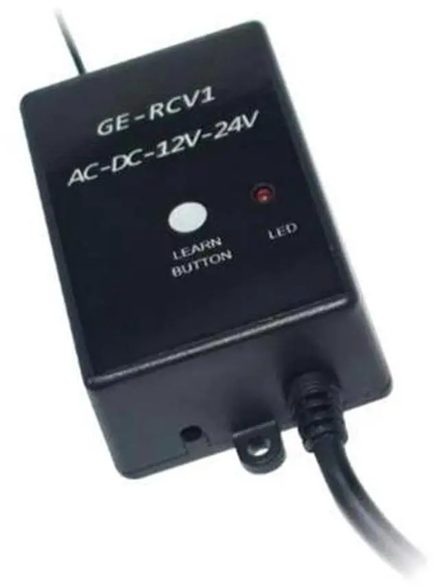 Main image of RCV1 Receiver 433.92MHz DC/AC 12V/24V for Gate Garage Door Remote Rolling Code and Fixed Code External Receivers