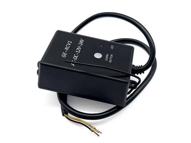 Alt view image 2 of 7 - RCV1 Receiver 433.92MHz DC/AC 12V/24V for Gate Garage Door Remote Rolling Code and Fixed Code External Receivers