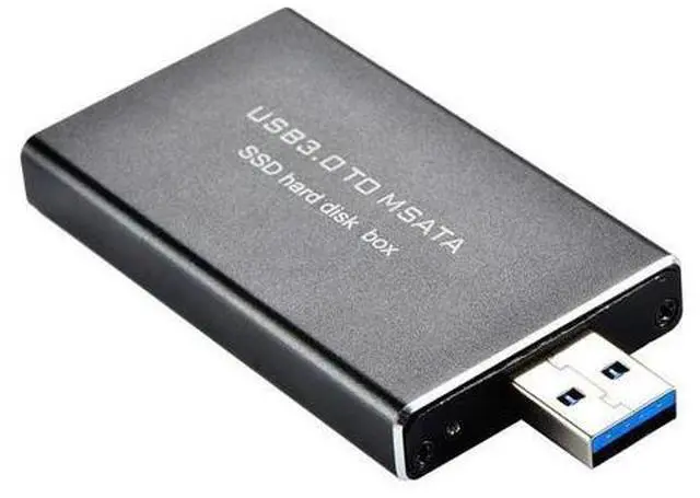 Main image of Usb3.0 To Msata Mini-Sata 30Mm x 50Mm Full Size Ssd Portable Hard Disk Driver External Enclosure