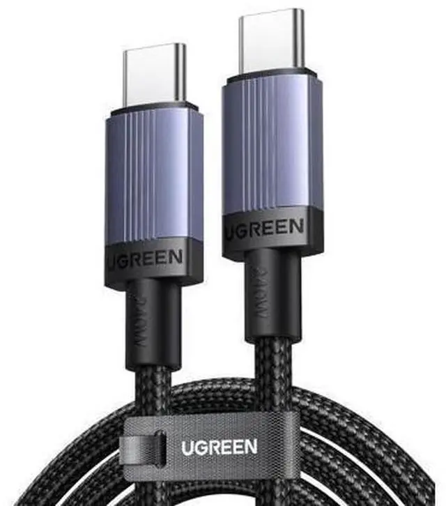 Main image of UGREEN 2-Pack 240W USB C to USB C Cable, Fast Charging USB C Cable for iPhone 17 Pro Max/16/15, Galaxy S25/S24/S23, Pixel 10/9/8, MacBook Pro/Air, ThinkBook, Dell XPS, iPad Pro/Air, Steam Deck, 3.3FT