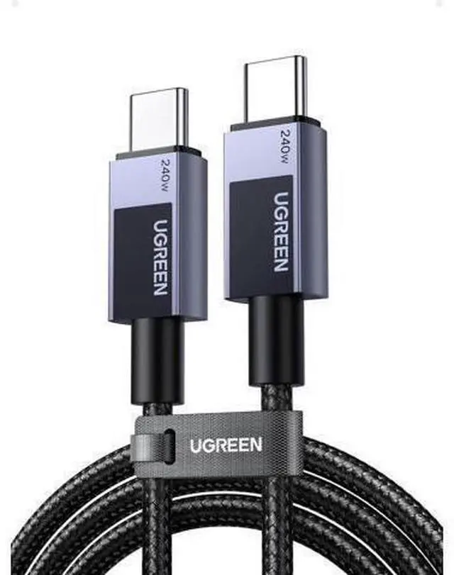 Main image of UGREEN USB C to USB C Cable, 240W USB C Cable Fast Charging, USB C Charger Cable Type C Cord Compatible with MacBook Pro/Air, iPhone 17/17 Pro/17 Pro Max/16, Galaxy S25/S24, iPad Pro/Air/Mini 6, 6.6FT