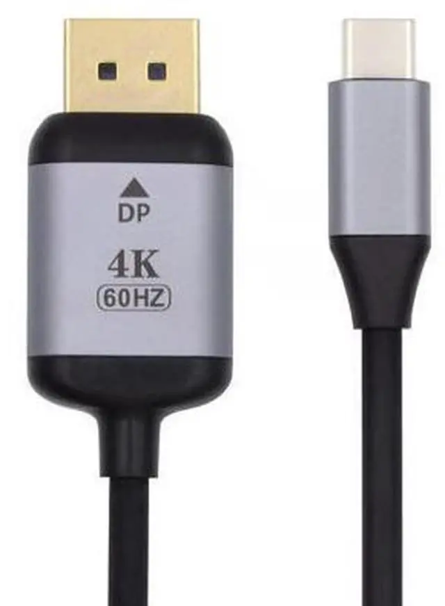 Main image of Vszerda 1.8m USB 3.1 Type C USB-C Source to DisplayPort DP Displays Male 4K Monitor Cable for Laptop (USB-C to DP)