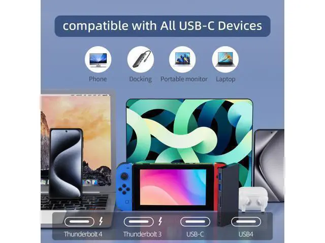 Alt view image 7 of 7 - Vszerda 240W for USB 4 Long Cable 6.6 ft, Support 8K@60Hz, 4K@144Hz 40Gbps/240W PD Charging Compatible with Thunderbolt 4/3 iPhone 15 Pro/15 Pro Max, MacBook Pro, Docking, eGPU, SSD, Surface Pro