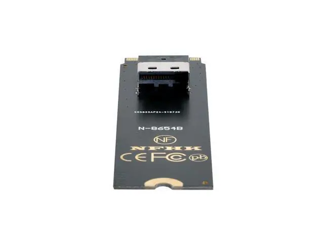 Alt view image 3 of 7 - Vszerda NGFF M-Key NVME to U.2 U2 Kit SFF-8639 to SFF-8654 Slimline SAS PCIe SSD Adapter for Mainboard