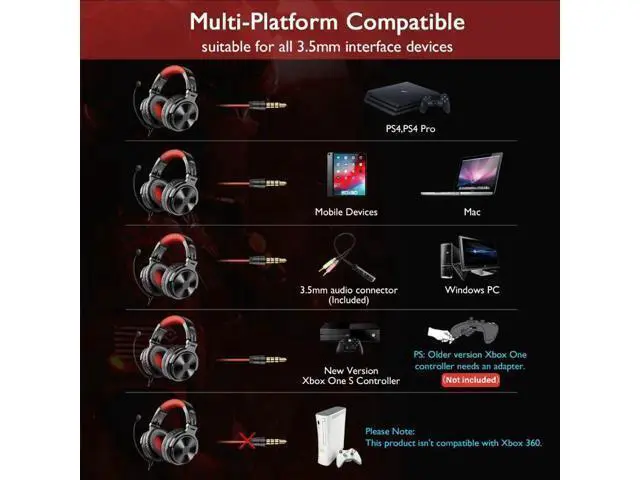 Alt view image 5 of 7 - Wired Wireless Bluetooth Headphone With Boom Mic Stereo Wireless Headphones Gaming Headset For Phone Computer PC Gamer