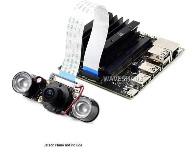 Alt view image 4 of 7 - Coolwell IMX219-160 8MP IR-Cut Camera for Jetson Nano/Compute Module, 8MP, IR-Cut Infrared Night Vision, 162° FOV