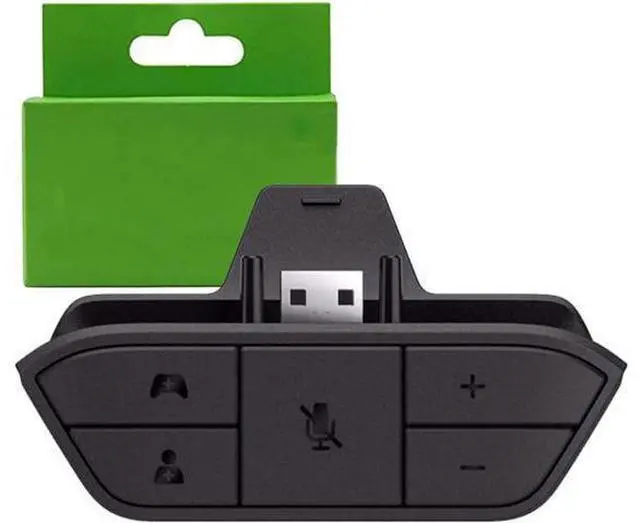 Main image of Ssgamer Stereo Headset Adapter for Xbox One & Xbox Series X|S Controller - Headphone Adapter Adjust Volume, Mic,Audio Balance (Voice Chat & Game Sound) Directly