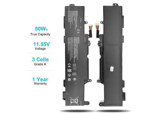 Alt view image 5 of 7 - 50Wh SS03XL 933321-855 Battery for HP EliteBook 840 735 745 830 G5 G6 EliteBook 730 740 836 846 G5 ZBook 14U G5 G6 SS03050XL-PL 932823-171 HSN-113C-4 932823-421 932823-1C1 HSN-112C HSTNN-LB8G 11.55V