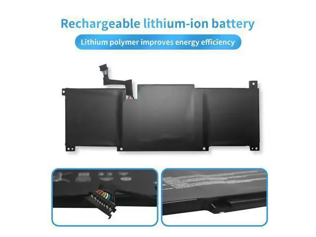 Alt view image 3 of 7 - Hubei BTY-M491 3ICP6/71/74 Laptop Battery Replacement for MSI Modern 15 A10RB Modern 15 A10RB-041TW(11.4V 52.4Wh)