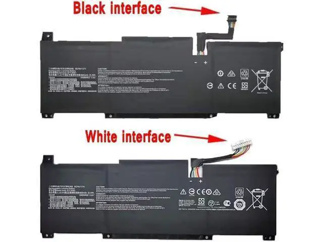 Alt view image 7 of 7 - Hubei BTY-M491 3ICP6/71/74 Laptop Battery Replacement for MSI Modern 15 A10RB Modern 15 A10RB-041TW(11.4V 52.4Wh)