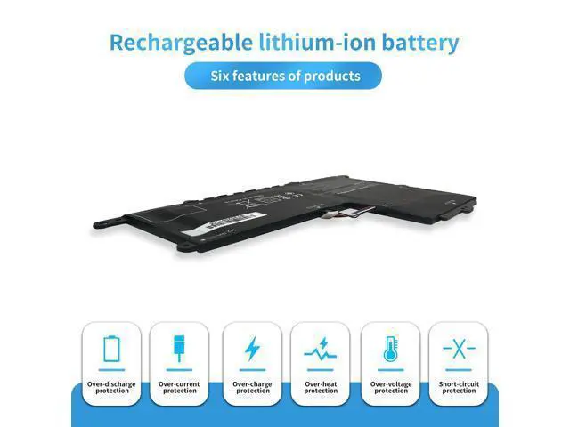 Alt view image 4 of 6 - Hubei PO02XL HSTNN-DB7G TPN-Q166 823908-1C1 823908-2C1 824560-005 HSTNN-IB7G Laptop Battery Compatible with HP Stream 11-R 11-R014WM Pro G2 G3 Series(7.6V 37Wh)