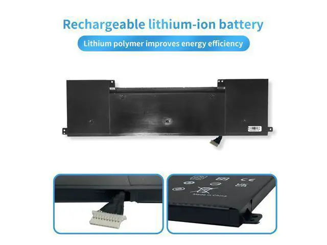 Alt view image 3 of 6 - RR04 Laptop Battery Compatible with HP Omen 15-5000 15-5100 15-5200 15T-5000 15-5001NA 15-5010NR 15-5012TX 15-5116TX 15-5014TX 15-5016TX 15-5220NR 15-5210NV 15-5051NA TPN-W111 Series(15.2V 58Wh)