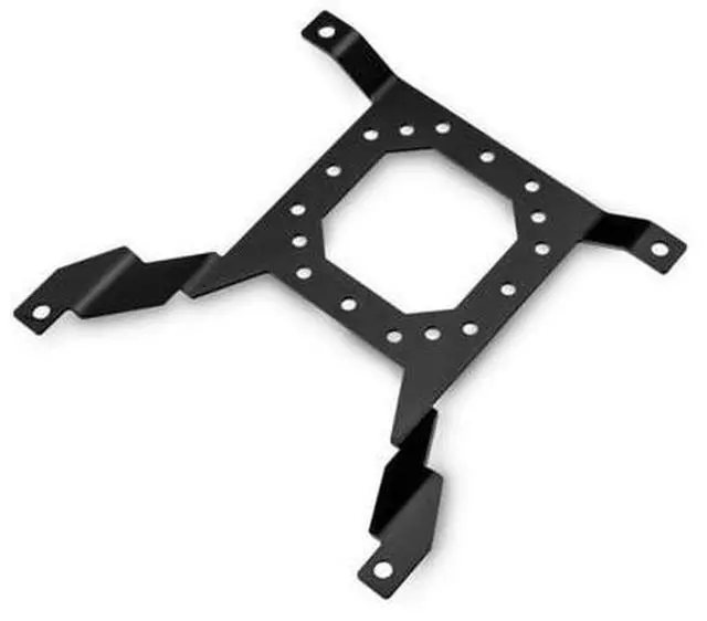 Main image of EK-Loop Uni Pump Reservoir Bracket - 140mm DDC/D5 bracket for 14cm fan