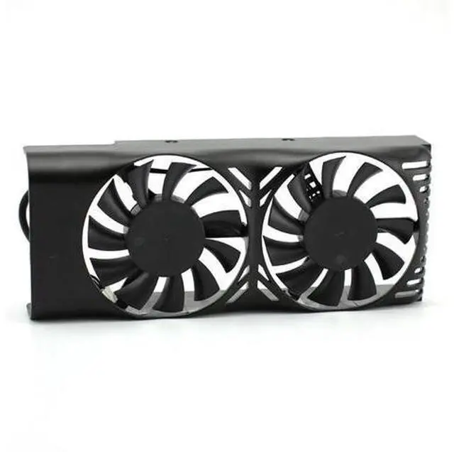 Main image of For MSI GeForce GTX 1050 2GT LP Graphics Card Cooling Double Fan With Frame 2pin