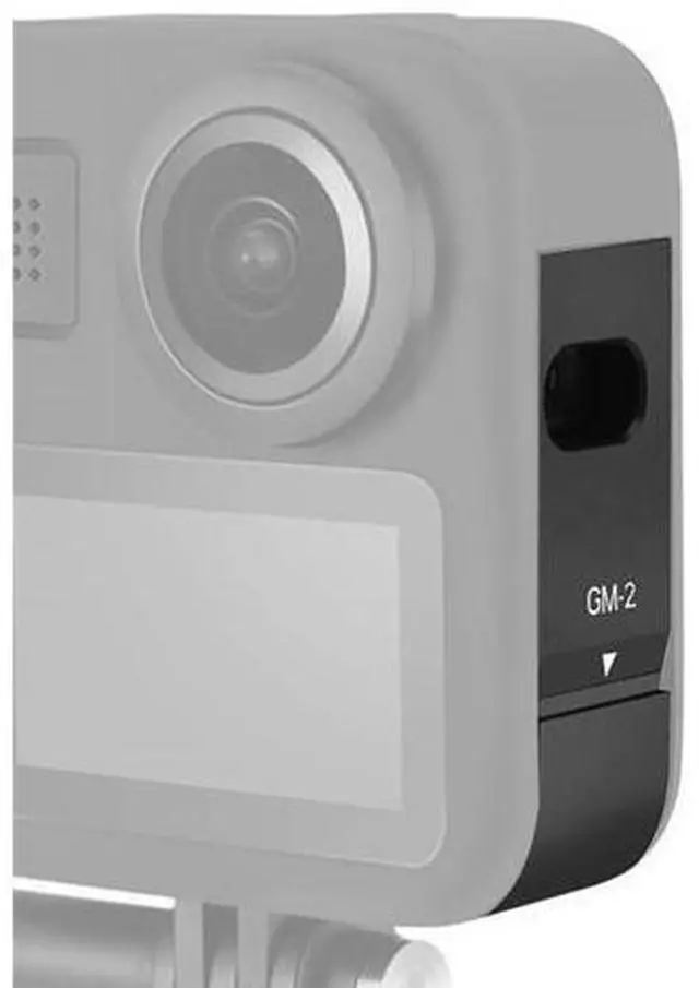 Main image of Metal Camera Cover With Charging Port for Gopro Max Action Camera Housing Side Cover Case for Gopro Max Accessories