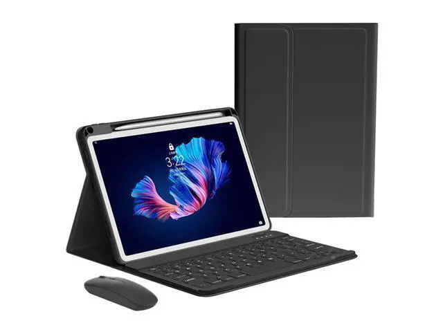 Alt view image 6 of 7 - kaitesi Keyboard Case Mouse for iPad Pro 11 inch M4 Case with Keyboard and Mouse, Magnetically Detachable Color Keyboard Case for iPad Pro 11" M4,Black