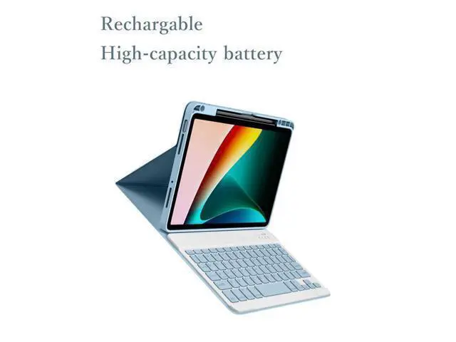 Alt view image 5 of 7 - kaitesi Keyboard Case Mouse for iPad Pro 11 inch M4 Case with Keyboard and Mouse, Magnetically Detachable Color Keyboard Case for iPad Pro 11" M4,Purple