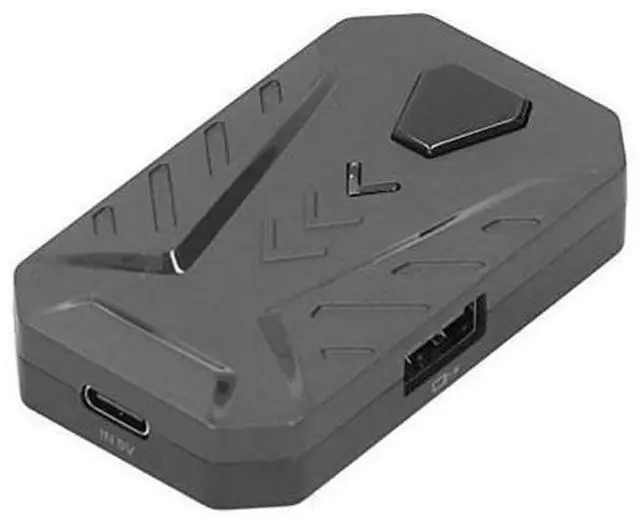 Main image of Mobile Gaming Keyboard Mouse Adapter Converter for PUBG, for Android and for iOS Mobile Phones, Support Bluetooth, with Adjustable Stand(Black)