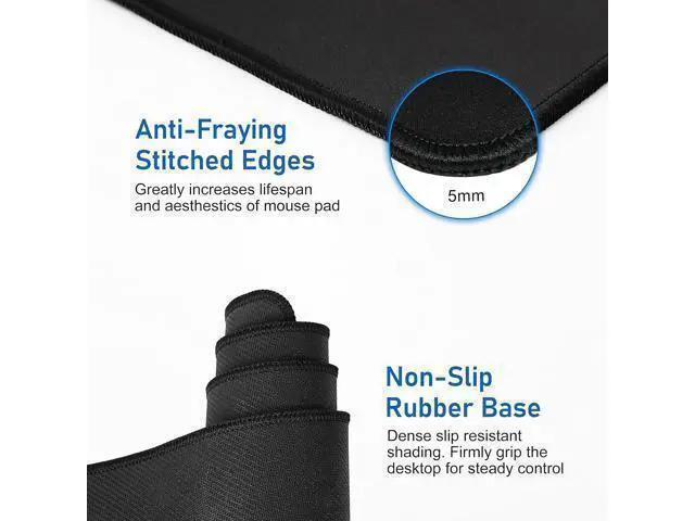 Alt view image 4 of 7 - Mouse Pad with Wireless Charger, Gaming Mouse Pad, 31.5"x15.7" Extra Large Mouse Pad XXL, Desk Pad, Wireless Charging Mouse Pad, Non-Slip Computer Keyboard Mouse Pad, Desk Mat for Gaming, Home, Office
