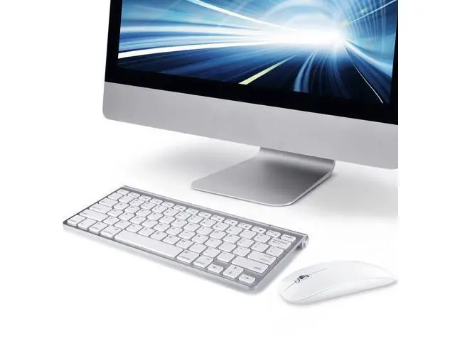 Alt view image 3 of 7 - Wireless Keyboard and Mouse for Mac Bluetooth USB C Compatible with Apple MacBook Air Pro iMac Ipad and Windows Laptops Android Tablets