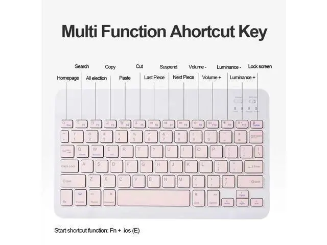 Alt view image 5 of 7 - with Mouse Keyboard case for Galaxy Tab A8 2022 10.5 inch, SM-X200/X205/X207 Magnetic Detachable Bluetooth Keyboard Color Key,Black