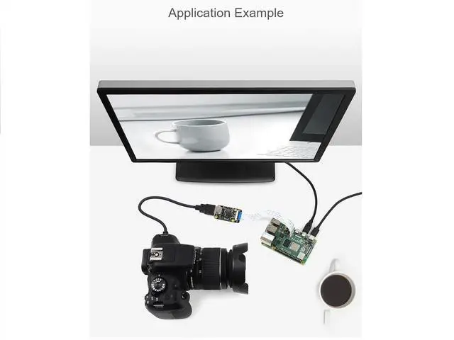 Alt view image 4 of 7 - HDMI to CSI Camera Adapter, Support HDMI Input up to 1080p 30fps Compatible with Raspberry Pi 4B/3B+/3B/Pi Zero/Zero W,Raspberry Pi CSI Cameras