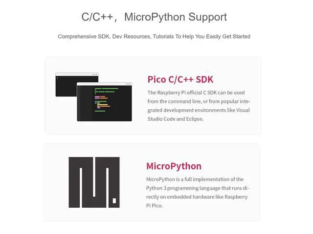 Alt view image 4 of 7 - RP2040-Zero Mini Board with Pre-Soldered Header High-Performance Pico-Like MCU Board Based on Raspberry Pi Microcontroller Chip RP2040,USB-C Connector,Low-Cost, Support C/C++,MicroPython