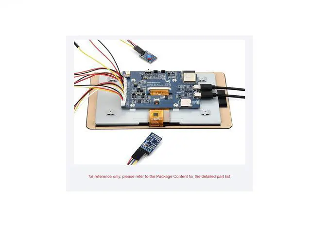Alt view image 6 of 7 - ESP32-S3 7inch Touch Display Development Board Type B 1024×600 Resolution 7IPS LCD Screen Supports Wi-Fi and Bluetooth BLE 5,Backlight Adjustable, Multiple Peripheral Interfaces
