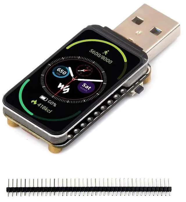 Main image of ESP32-S3 1.47inch Display Development Board,172×320 Resolution 262K Color RGB LED,Supports Multiple Peripherals