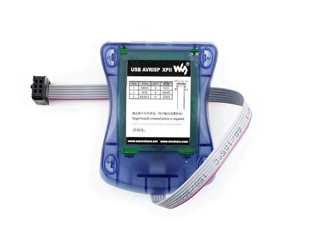 Alt view image 2 of 7 - Compatible with Atmel at AVRISP mkII mk2 AVR ISP in-System Programmer USB AVRISP XPII Support All AVR Devices with ISP or PDI Interface, XMEGA Support AVR Studio 4/5/6