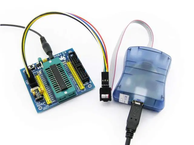 Alt view image 3 of 7 - Compatible with Atmel at AVRISP mkII mk2 AVR ISP in-System Programmer USB AVRISP XPII Support All AVR Devices with ISP or PDI Interface, XMEGA Support AVR Studio 4/5/6
